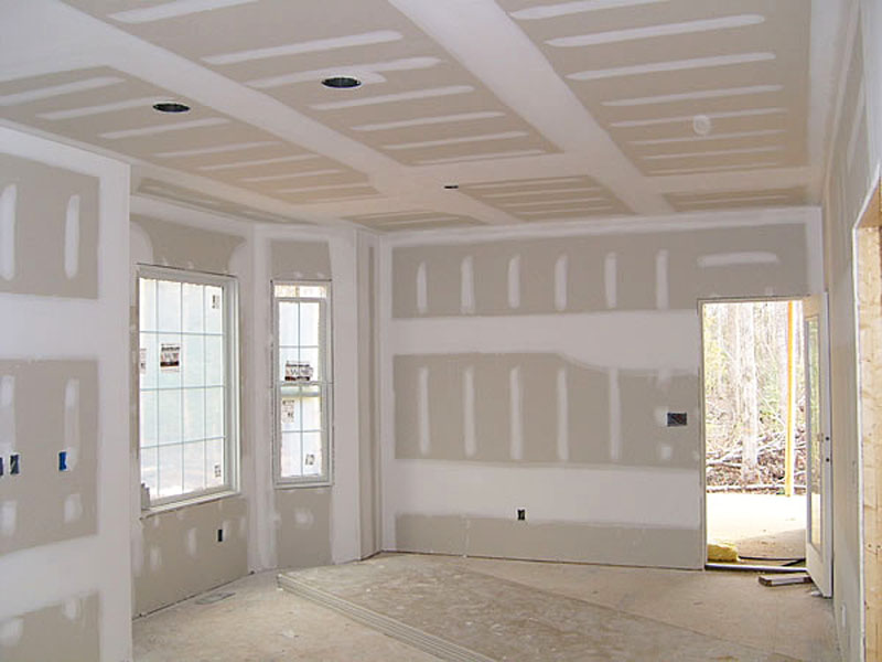 Family Room Sheetrock