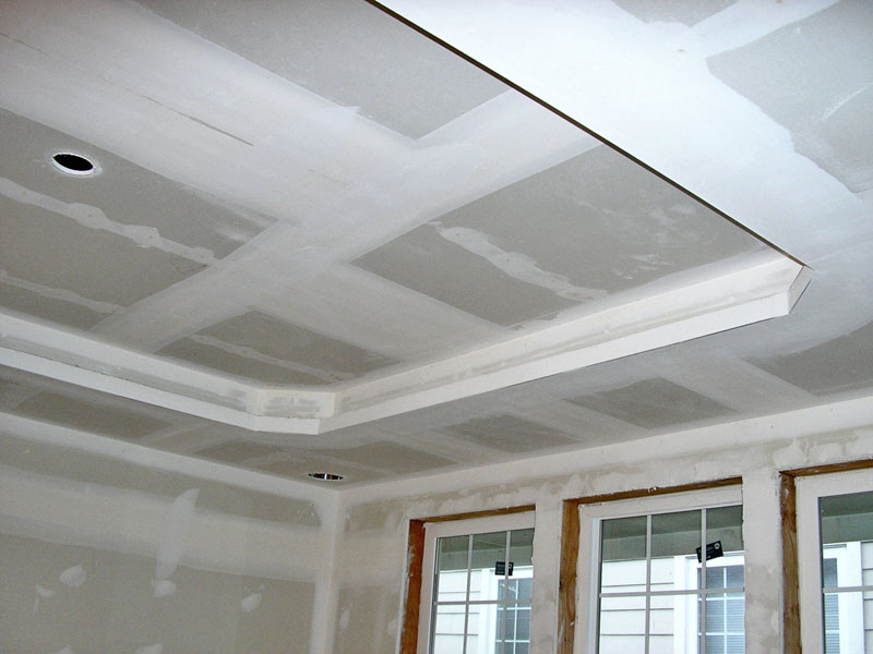 Tray Ceiling Sheetrock