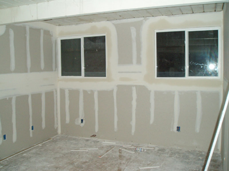 Bedroom Sheetrock